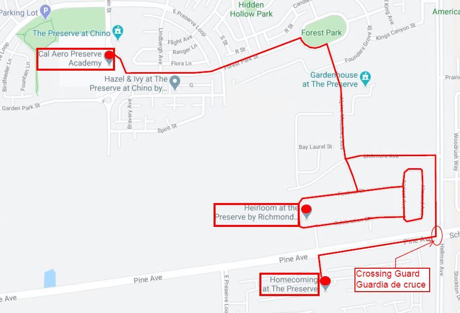 Homecoming Map